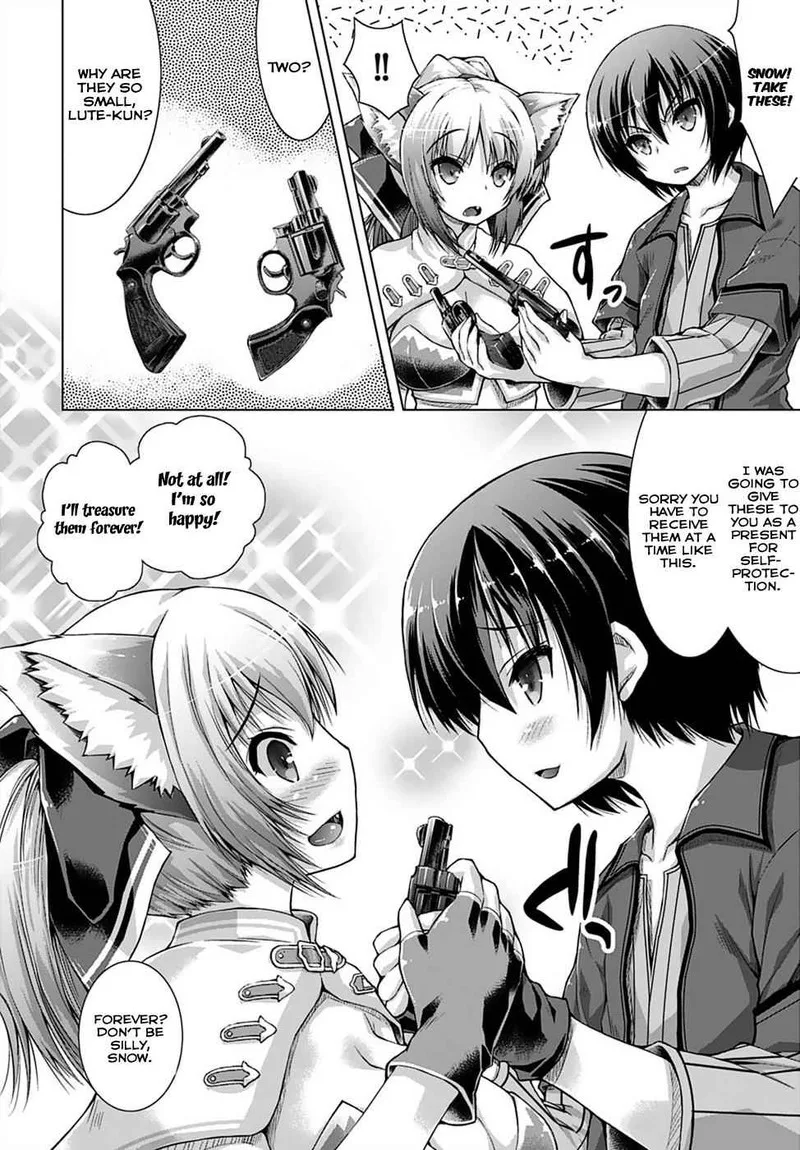 Gunota ga Mahou Sekai ni Tensei Shitara, Gendai Heiki de Guntai Harem o Tsukucchaimashita!? Chapter 8 page 30