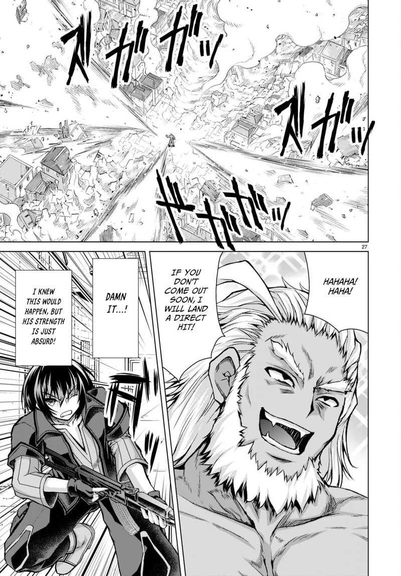 Gunota ga Mahou Sekai ni Tensei Shitara, Gendai Heiki de Guntai Harem o Tsukucchaimashita!? Chapter 80 page 27