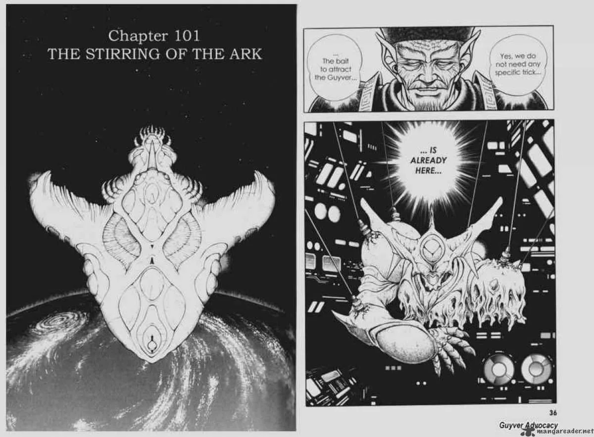 Guyver Chapter 101 page 1