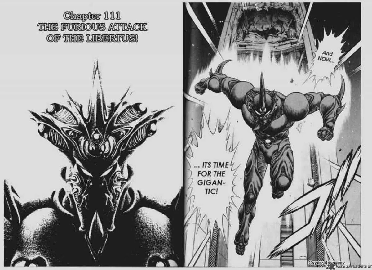 Guyver Chapter 111 page 1