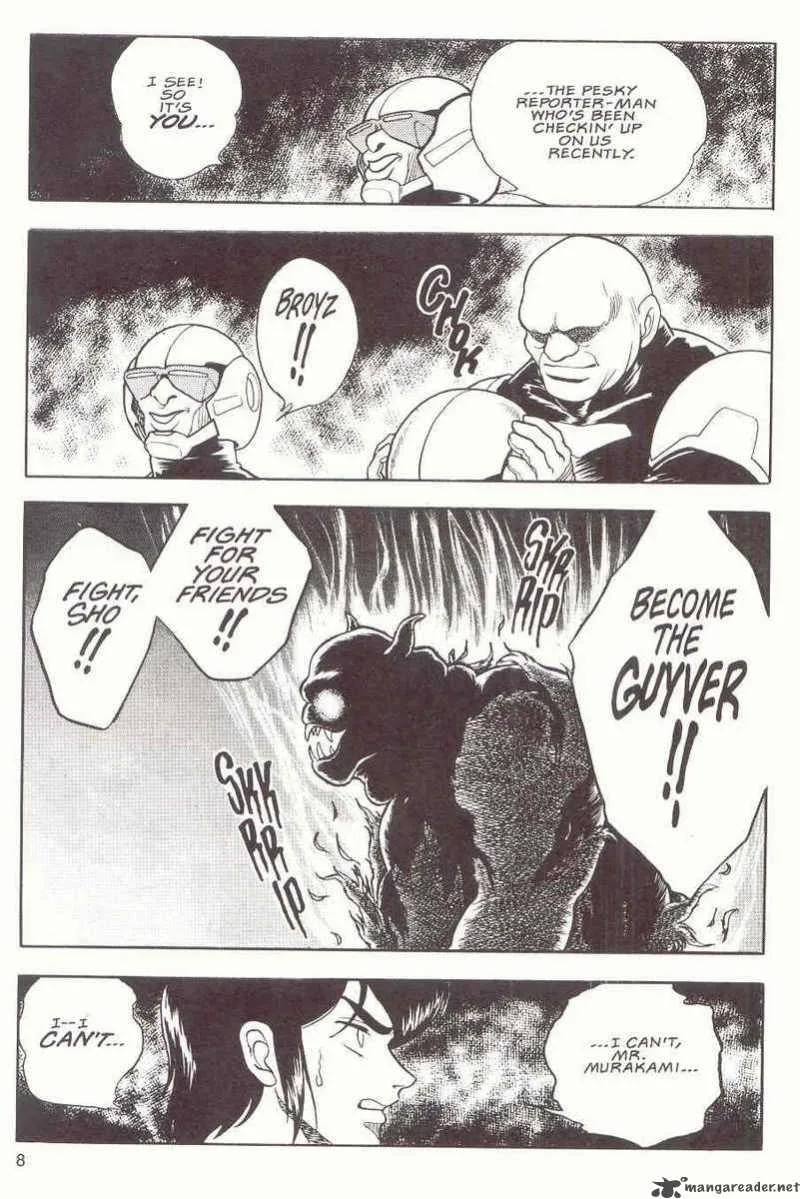 Guyver Chapter 12 page 8