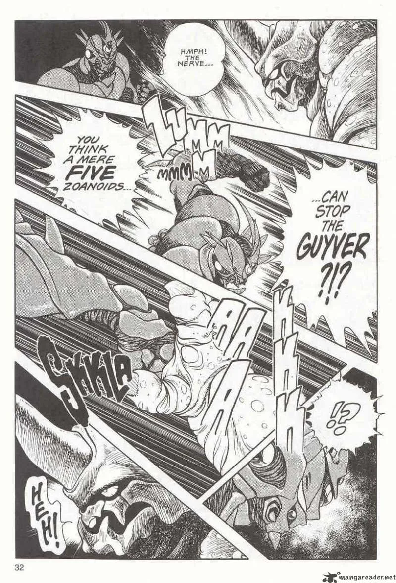Guyver Chapter 13 page 32