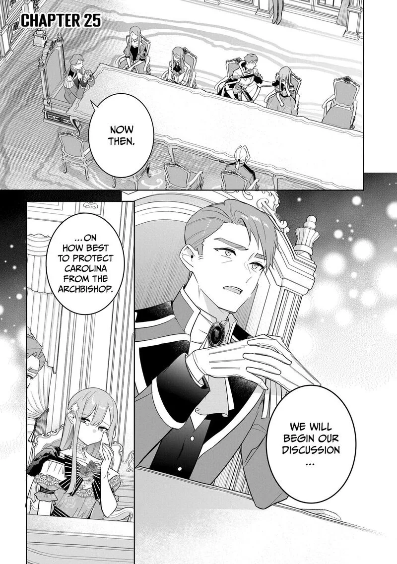 Gyakutaisarete Ita Shouka no Reijou wa Seijo no Chikara wo Te ni Ire, Mujikaku ni Youshanaku Gyakushuu suru Chapter 25 page 1
