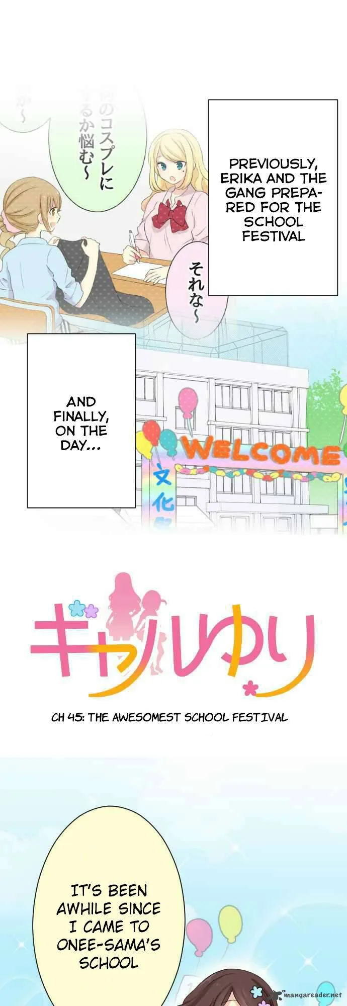 Gyaru Yuri Chapter 45 page 1