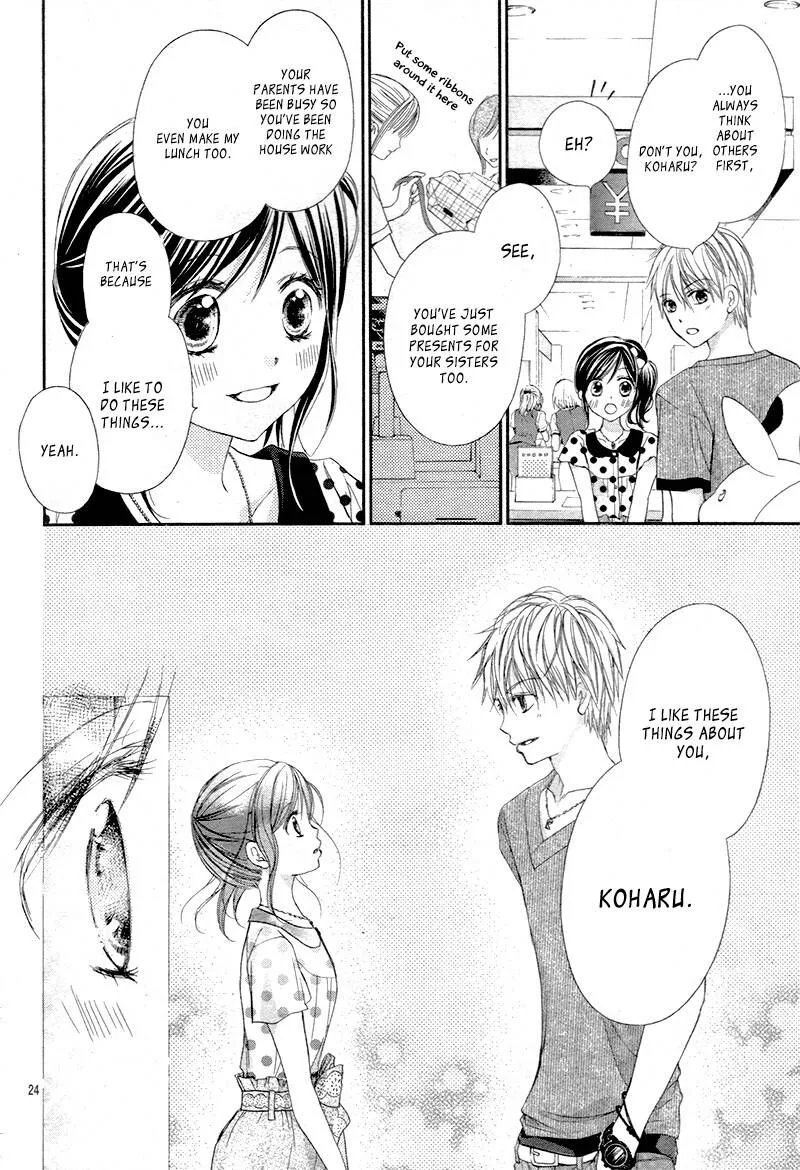 Hachimitsu ni Hatsukoi Chapter 18 page 24