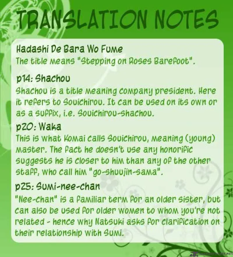 Hadashi De Bara Wo Fume Chapter 22 page 28