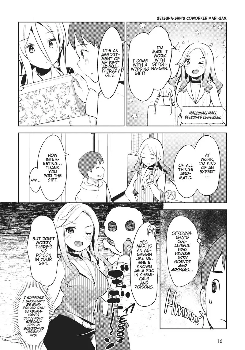 Haikei... Koroshiya-san to Kekkon shimashita Chapter 10 page 4
