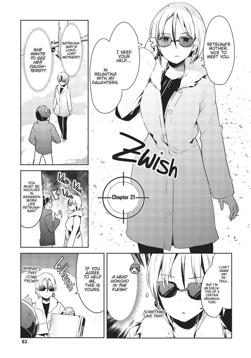 Haikei... Koroshiya-san to Kekkon shimashita Chapter 21 page 1