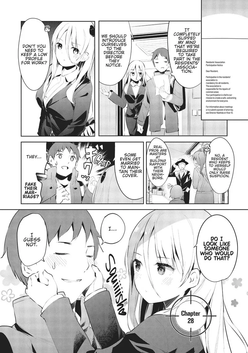 Haikei... Koroshiya-san to Kekkon shimashita Chapter 28 page 1