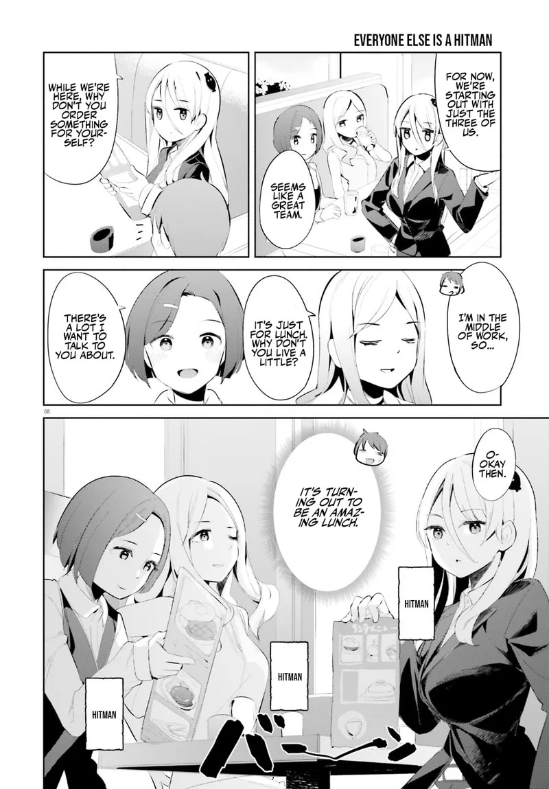 Haikei... Koroshiya-san to Kekkon shimashita Chapter 36 page 8
