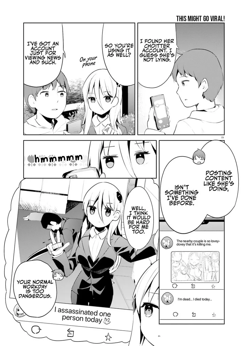 Haikei... Koroshiya-san to Kekkon shimashita Chapter 44 page 9