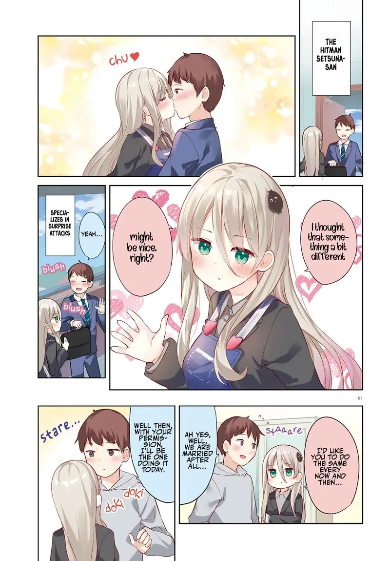 Haikei... Koroshiya-san to Kekkon shimashita Chapter 49 page 1