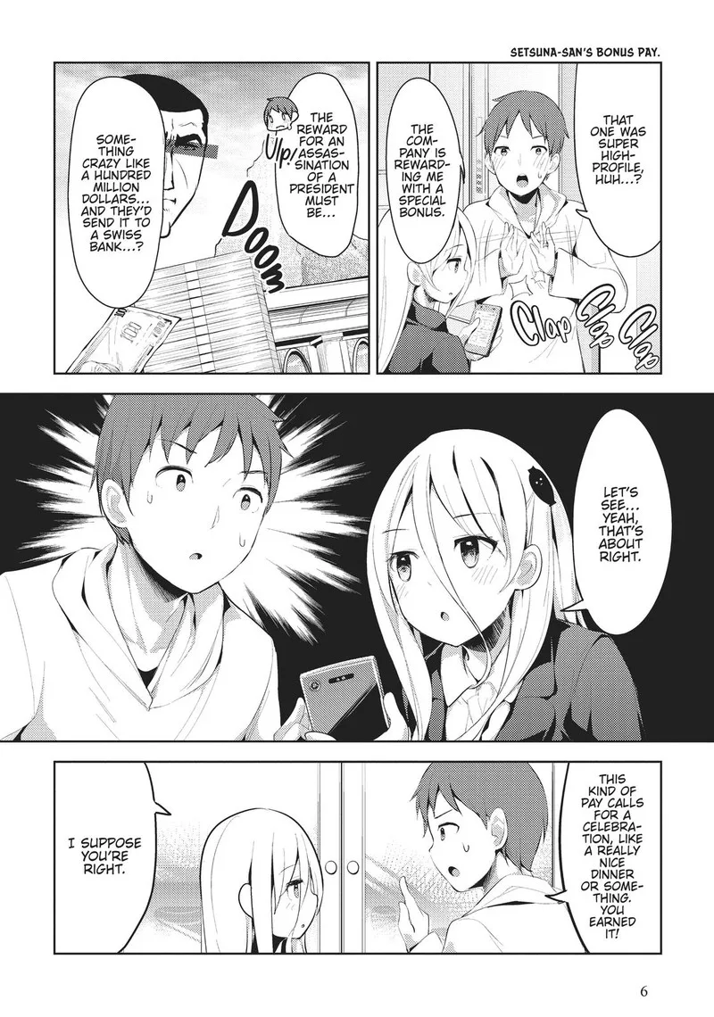 Haikei... Koroshiya-san to Kekkon shimashita Chapter 9 page 7