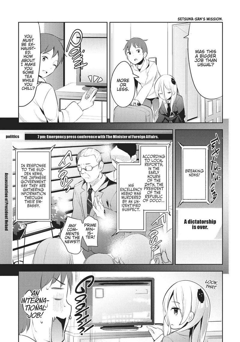 Haikei... Koroshiya-san to Kekkon shimashita Chapter 9 page 6