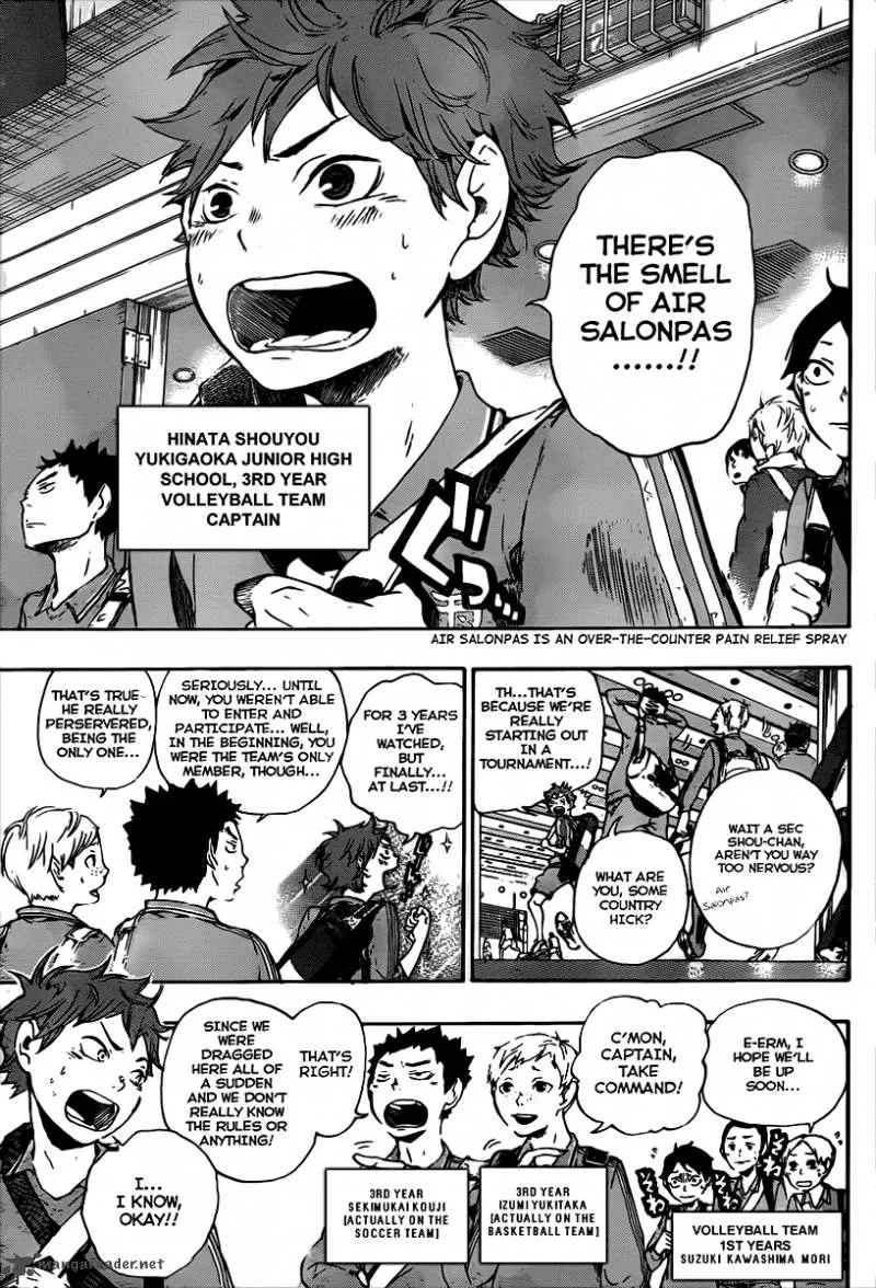 Haikyu!! Chapter 1 page 8