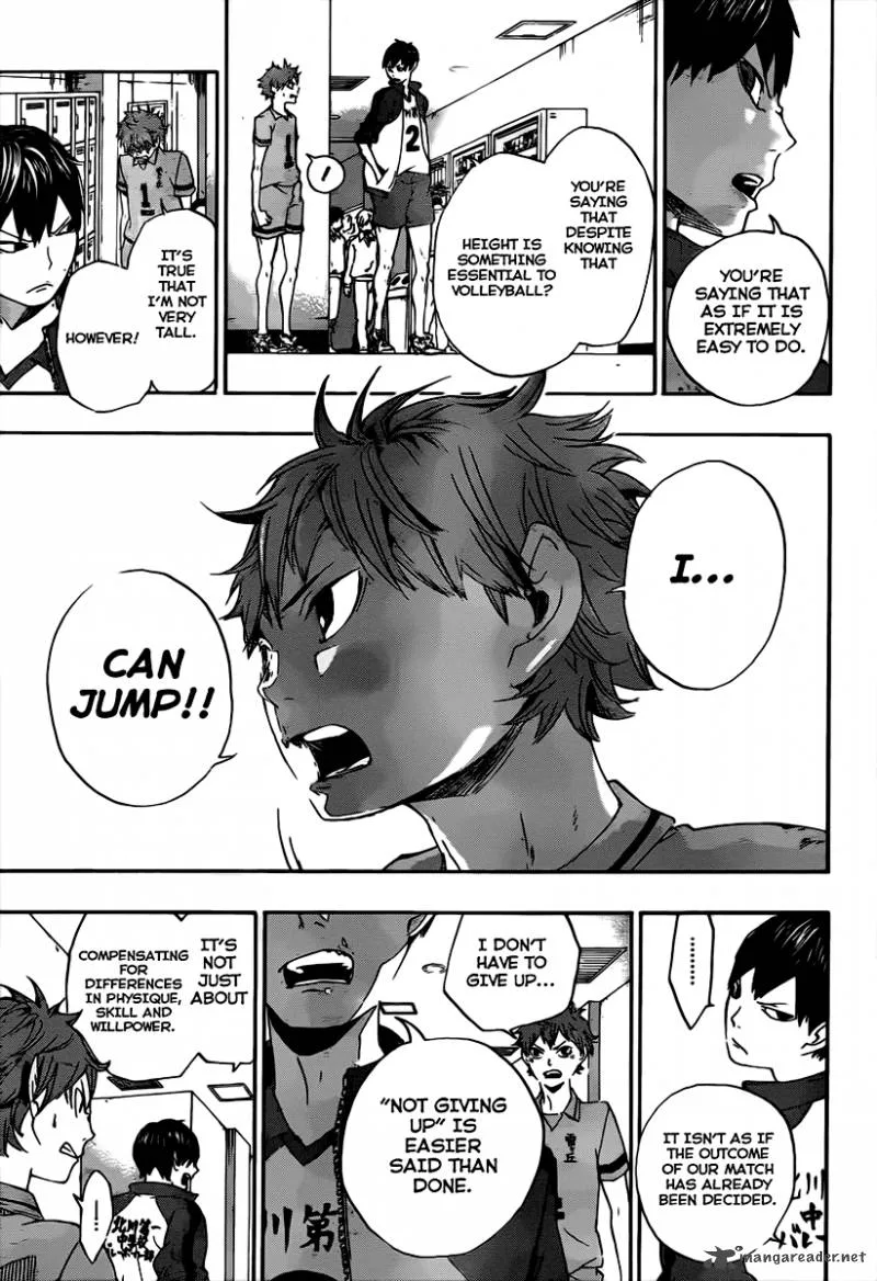 Haikyu!! Chapter 1 page 16