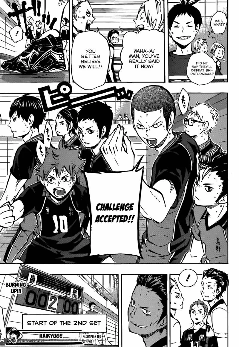 Haikyu!! Chapter 100 page 19