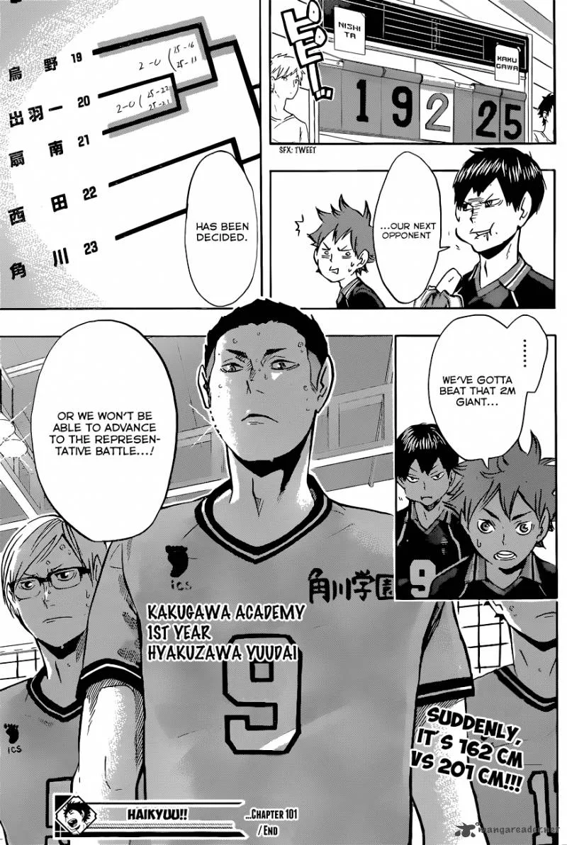 Haikyu!! Chapter 101 page 19
