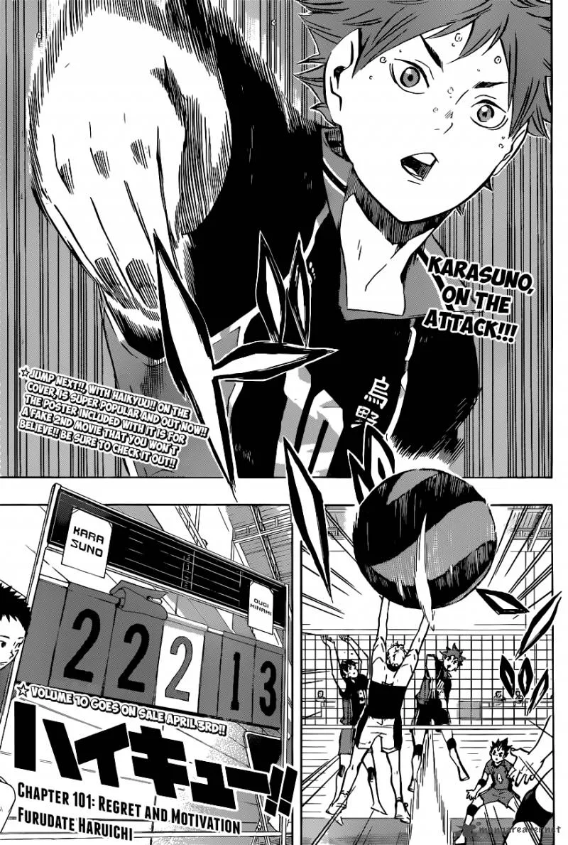Haikyu!! Chapter 101 page 2