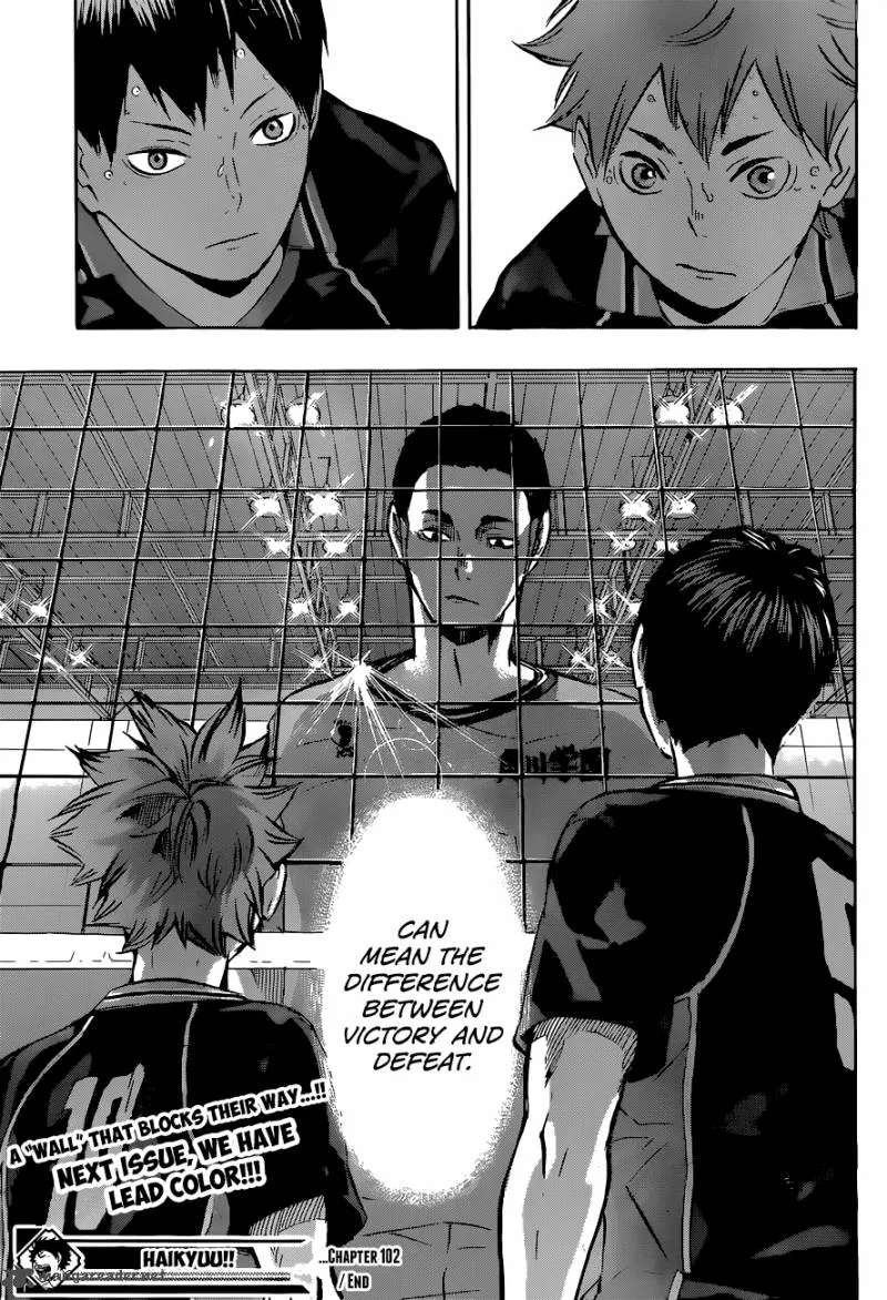 Haikyu!! Chapter 102 page 19