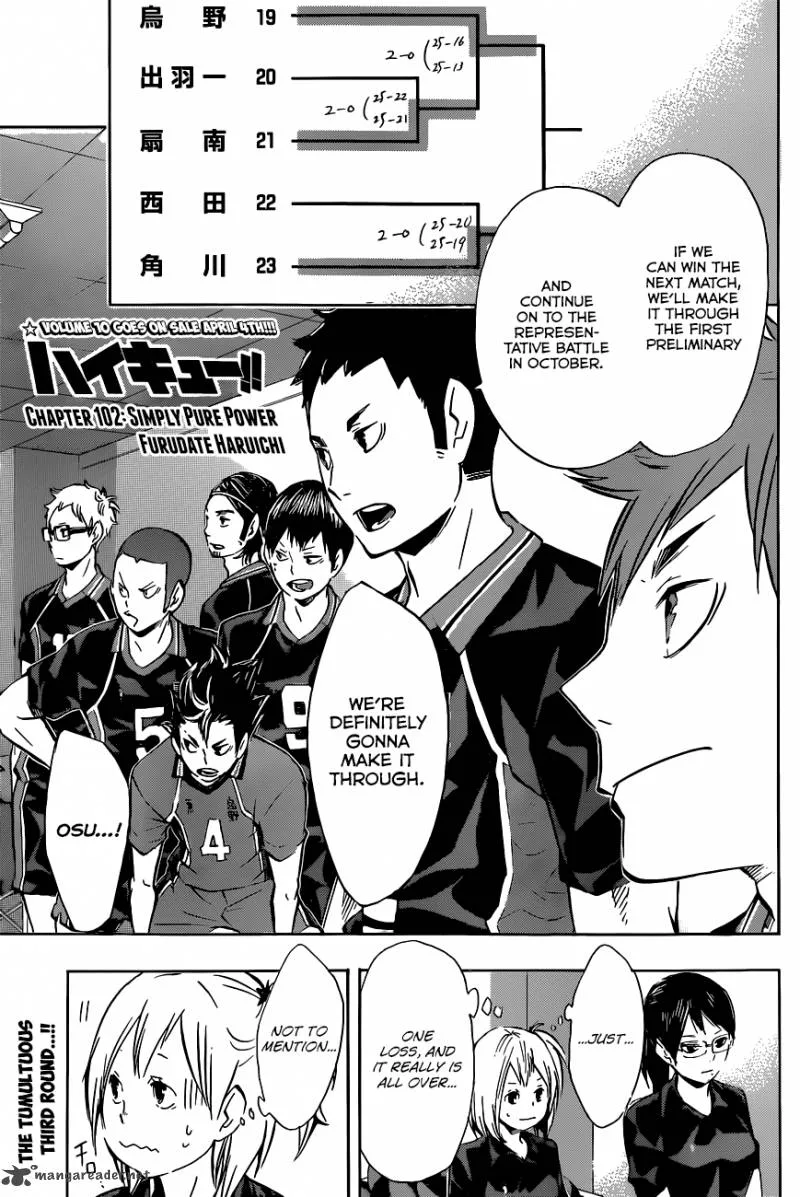 Haikyu!! Chapter 102 page 2