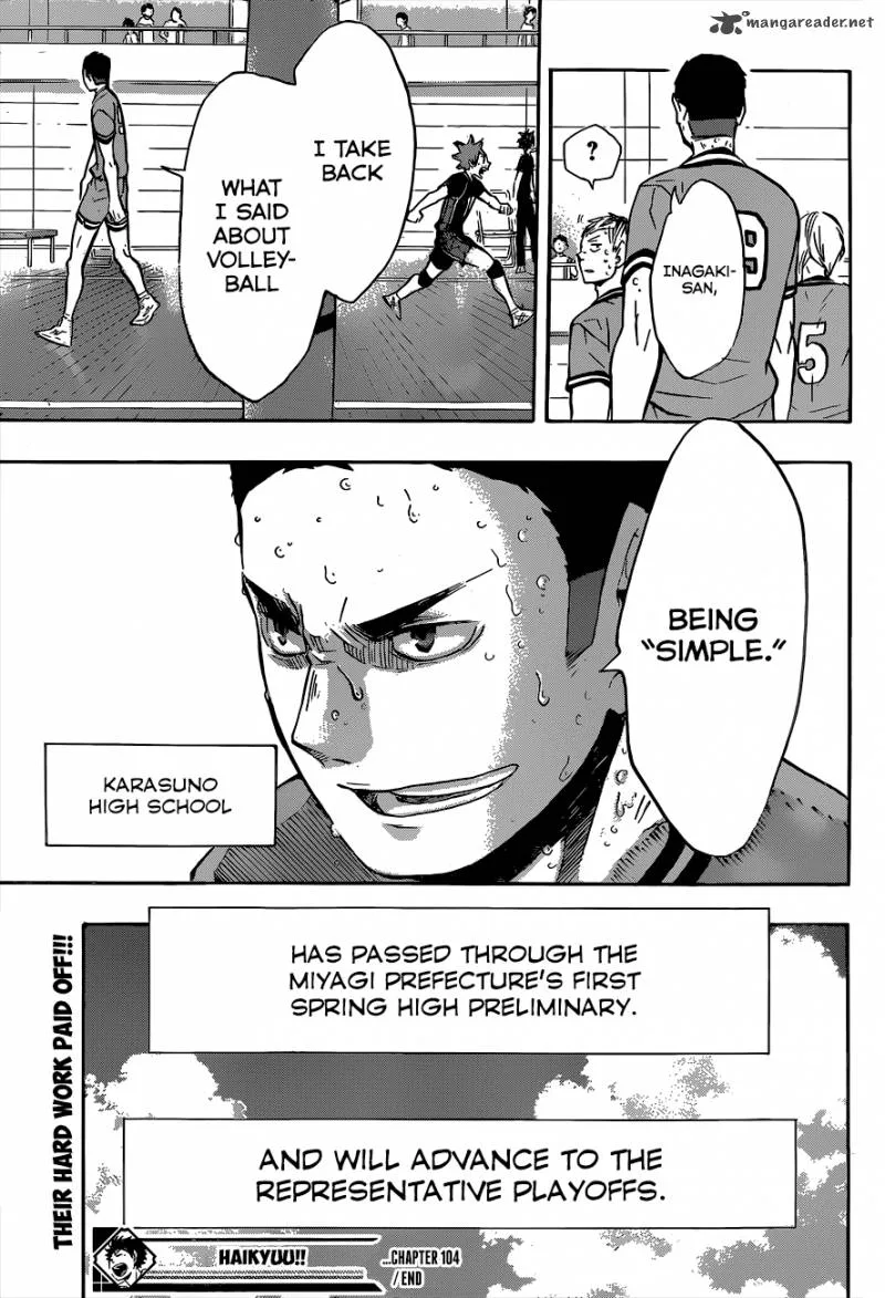 Haikyu!! Chapter 104 page 30