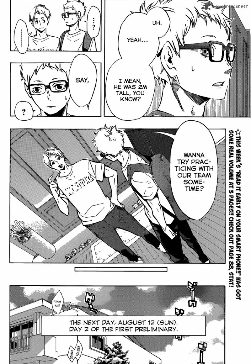 Haikyu!! Chapter 105 page 17