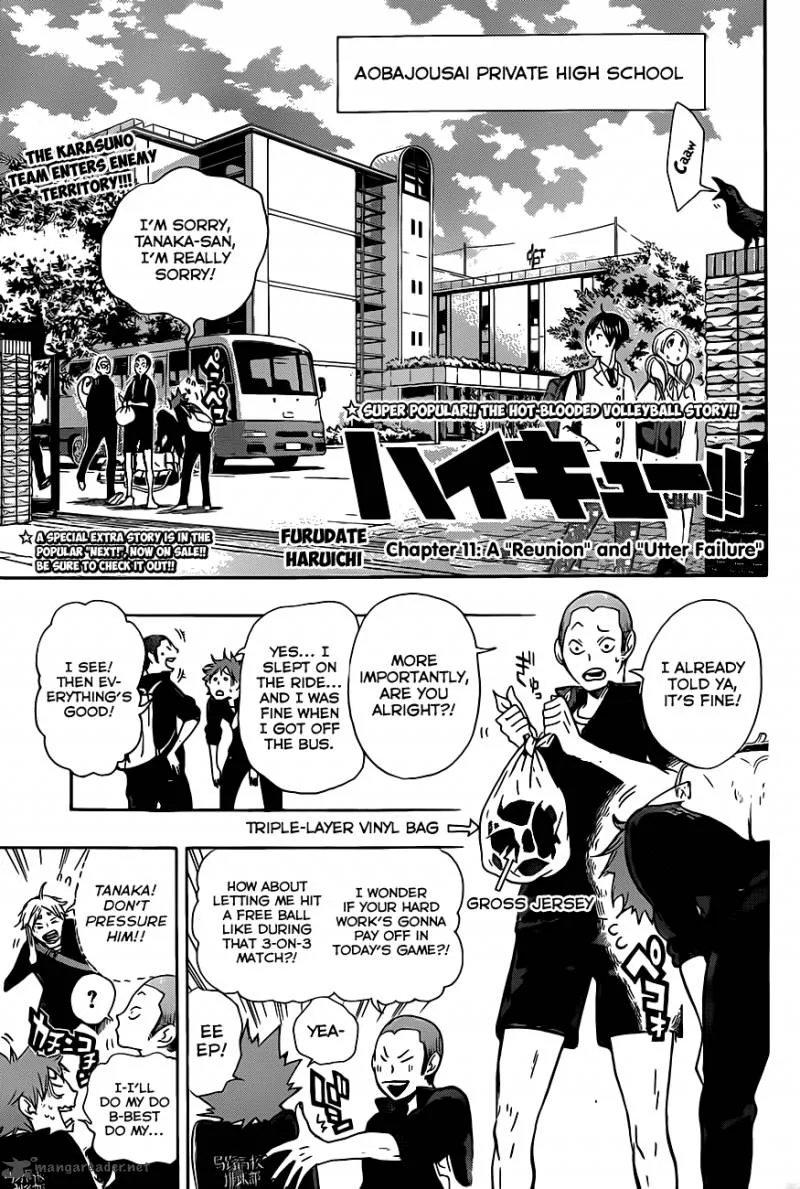 Haikyu!! Chapter 11 page 3