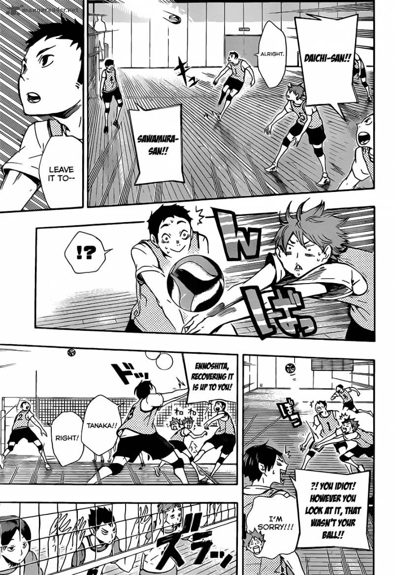Haikyu!! Chapter 11 page 17