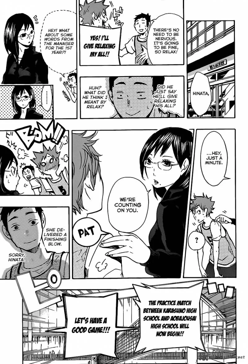 Haikyu!! Chapter 11 page 15