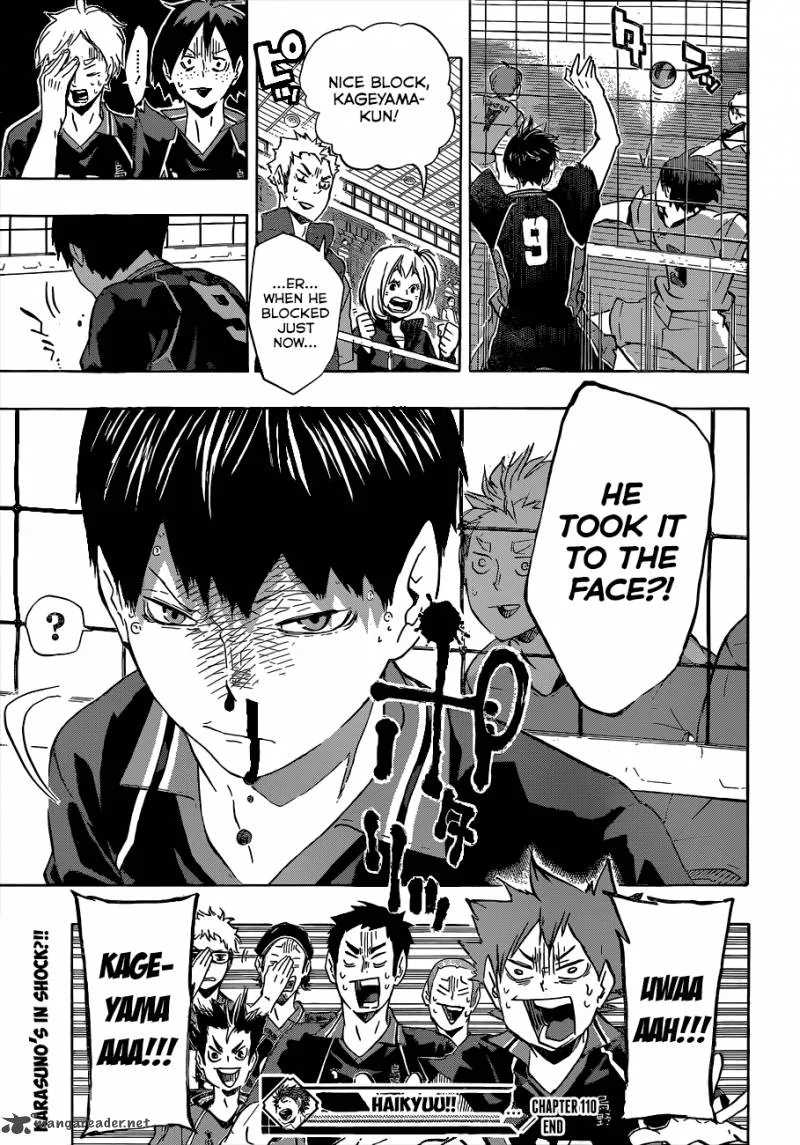 Haikyu!! Chapter 110 page 20