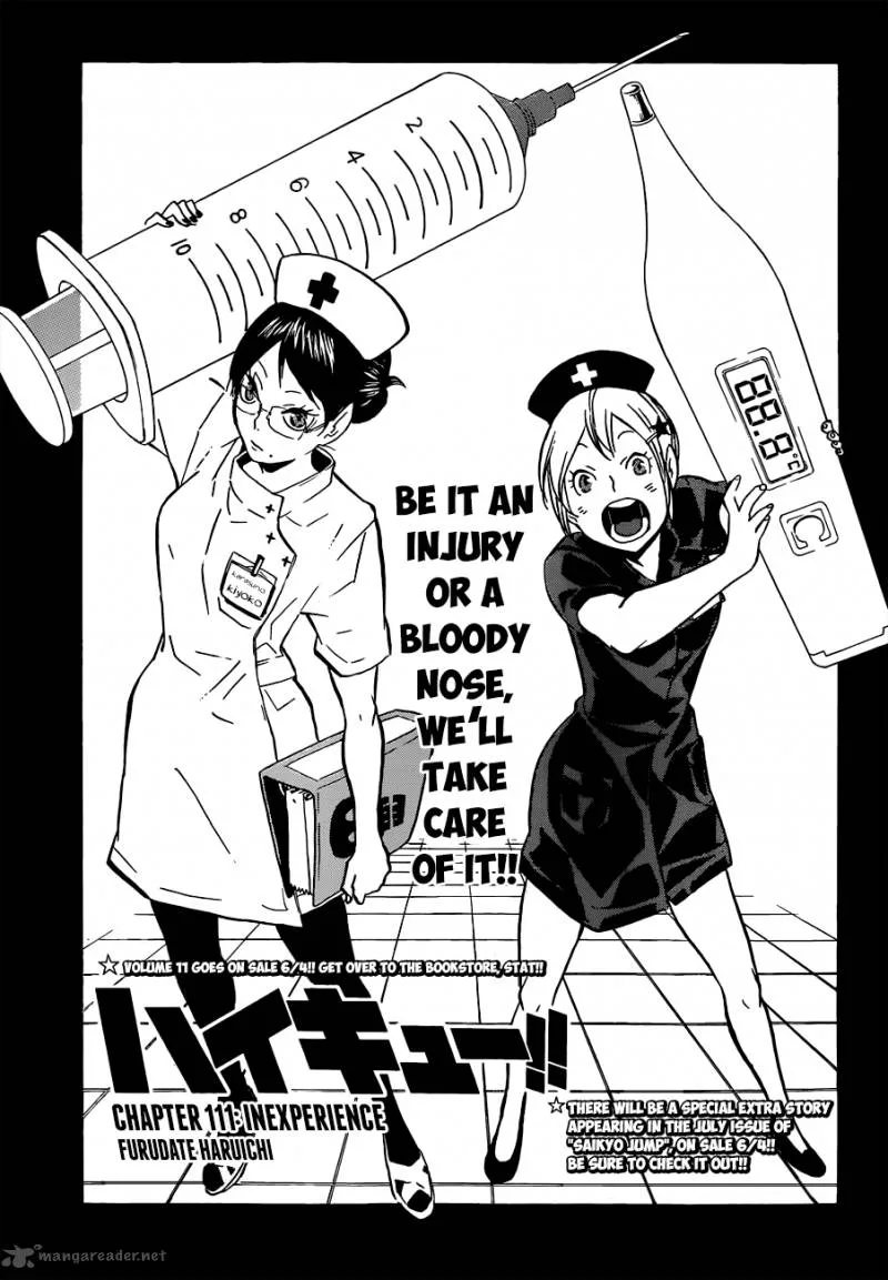 Haikyu!! Chapter 111 page 2