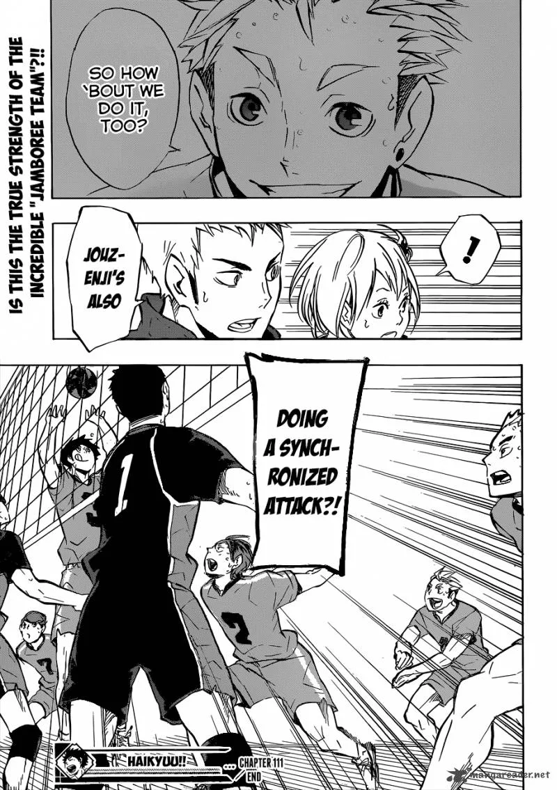 Haikyu!! Chapter 111 page 20