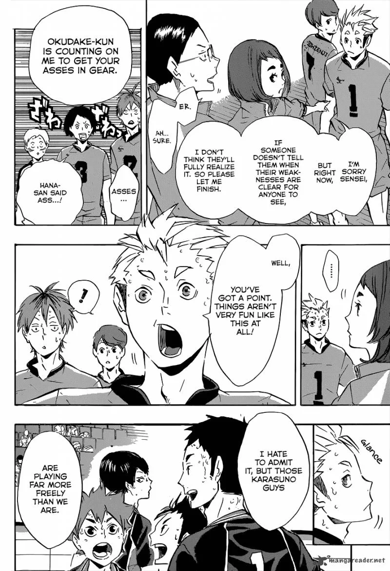 Haikyu!! Chapter 113 page 17