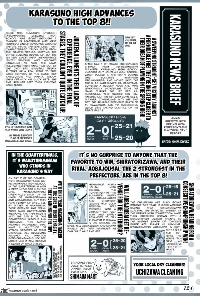 Haikyu!! Chapter 116 page 3
