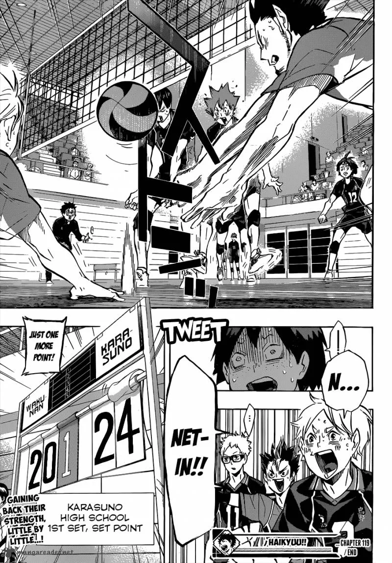 Haikyu!! Chapter 119 page 20