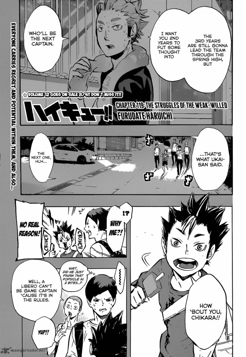 Haikyu!! Chapter 119 page 2