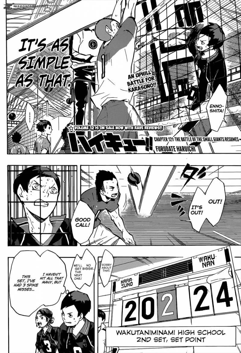 Haikyu!! Chapter 121 page 3