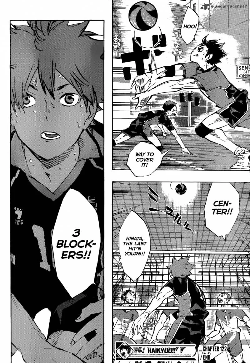 Haikyu!! Chapter 122 page 18