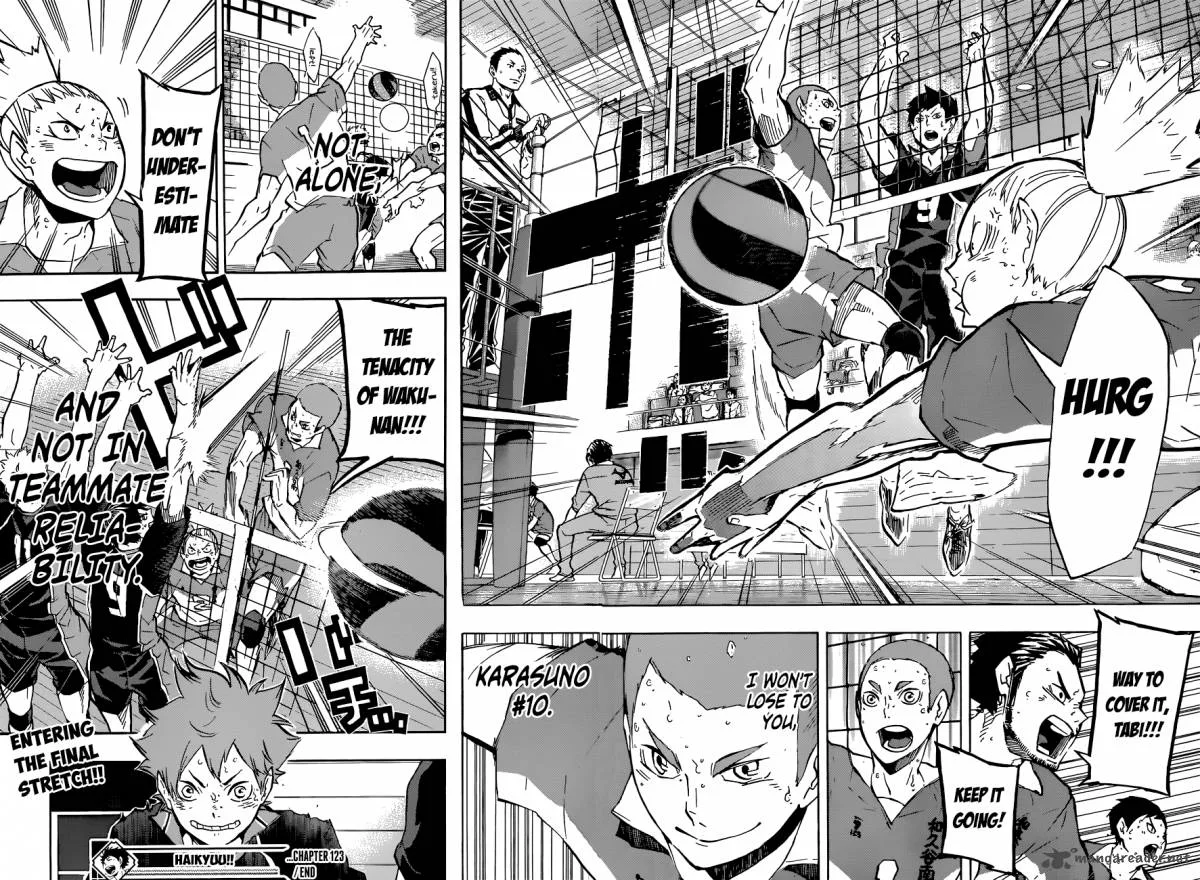 Haikyu!! Chapter 123 page 20