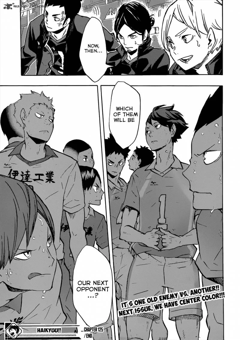 Haikyu!! Chapter 125 page 20