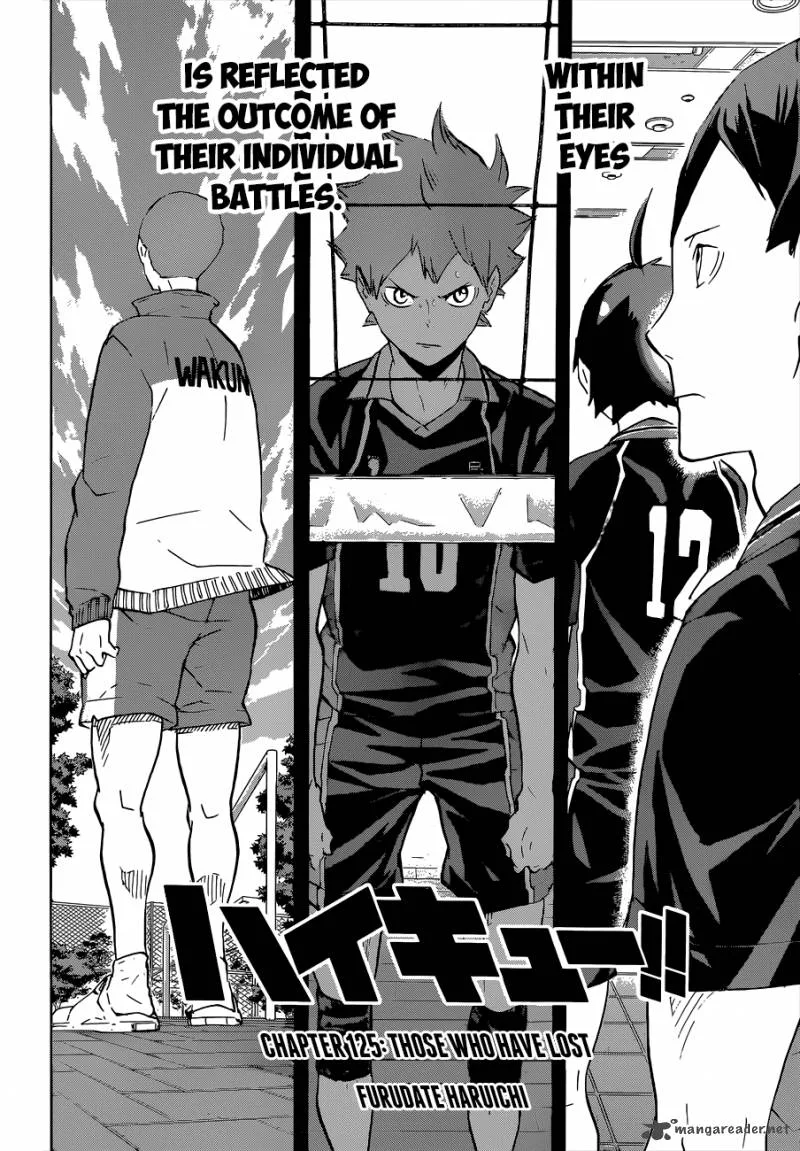 Haikyu!! Chapter 125 page 3