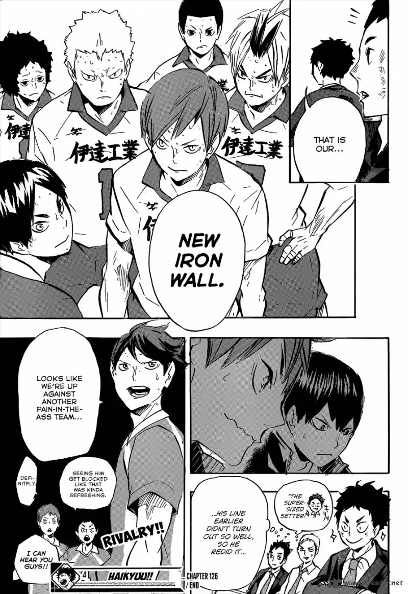 Haikyu!! Chapter 126 page 21