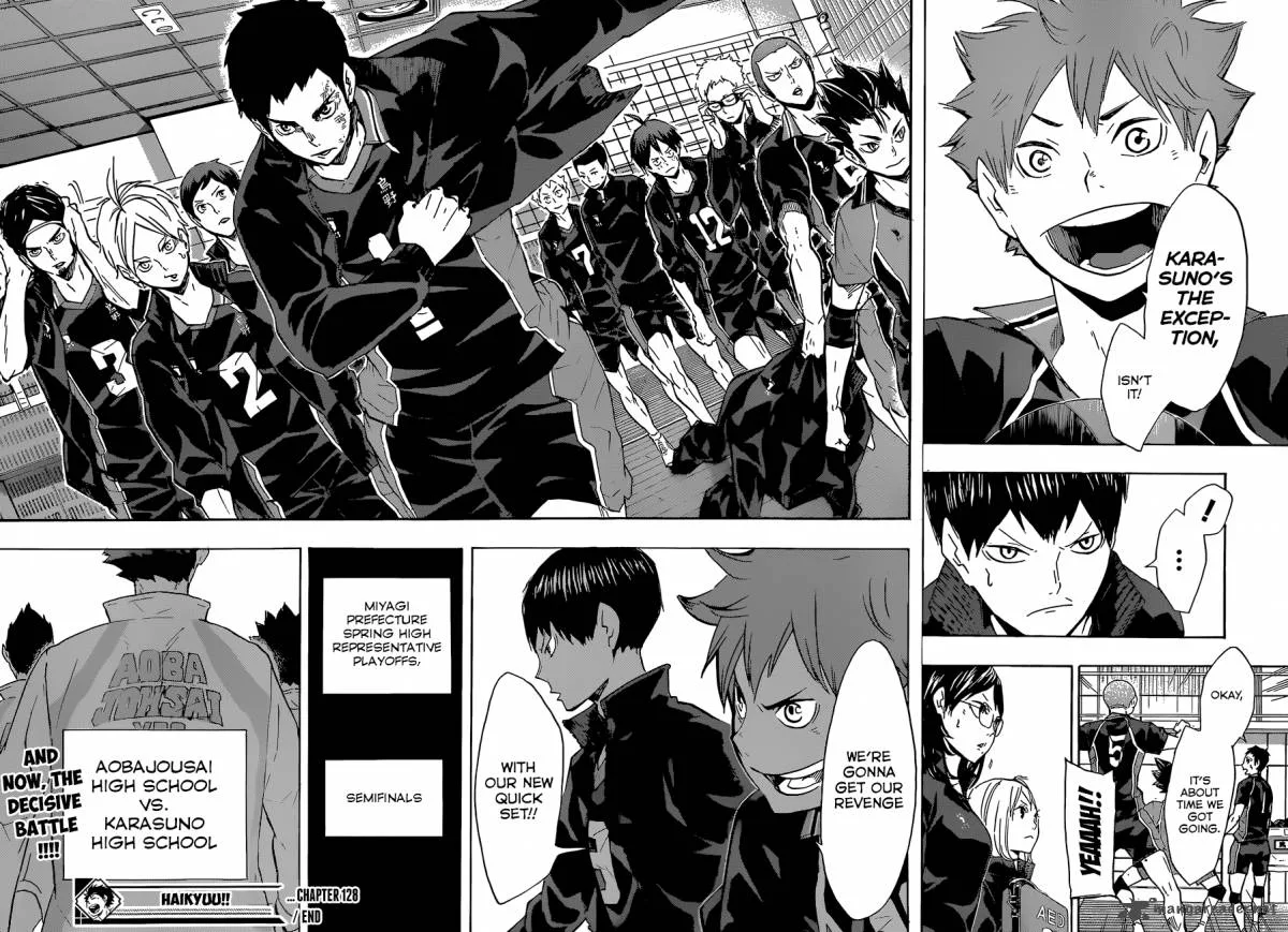 Haikyu!! Chapter 128 page 18