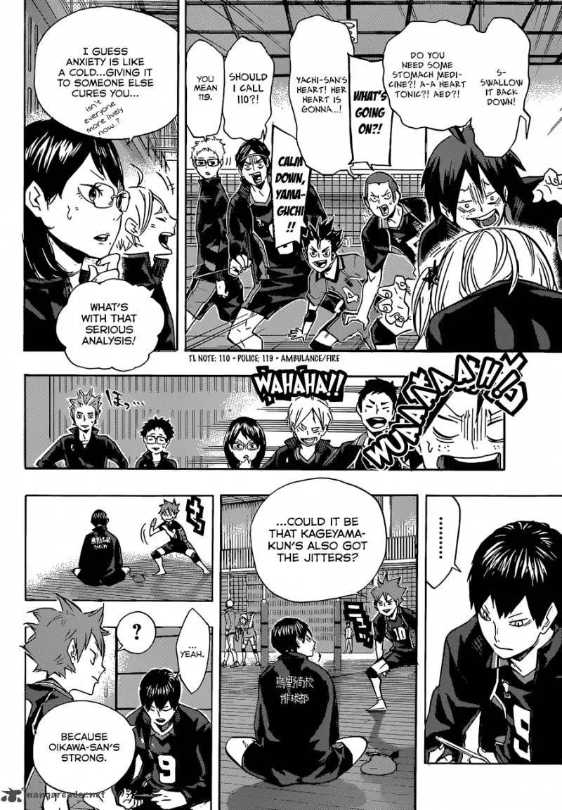 Haikyu!! Chapter 128 page 16