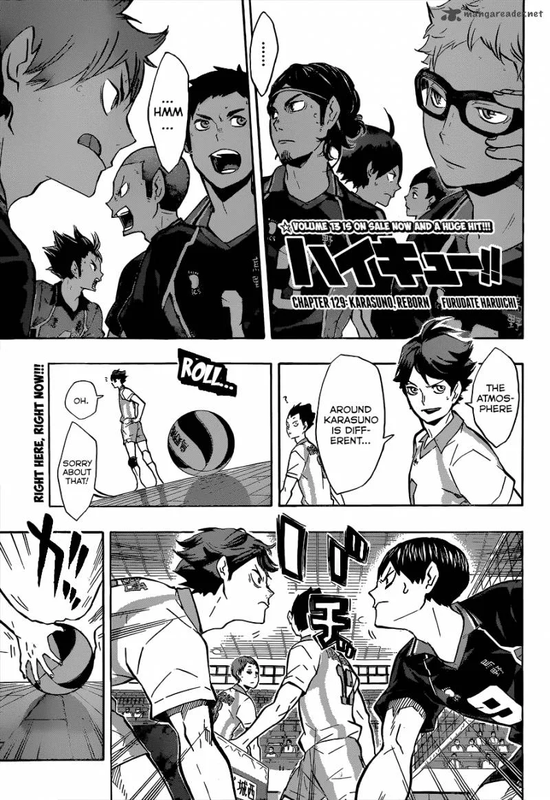 Haikyu!! Chapter 129 page 2