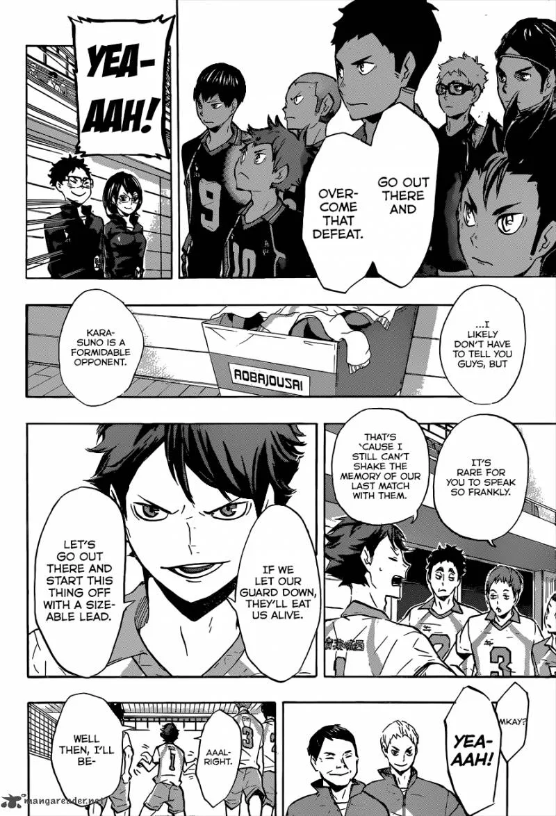 Haikyu!! Chapter 129 page 9