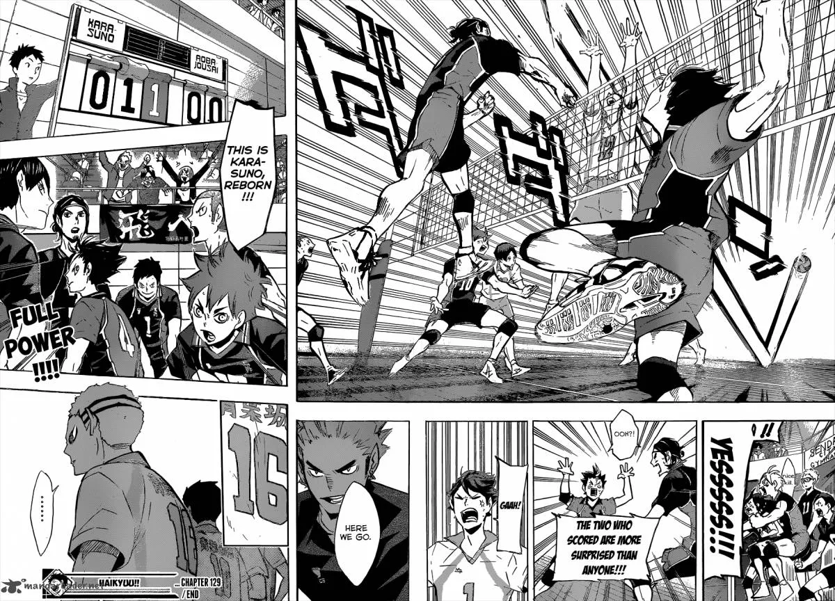 Haikyu!! Chapter 129 page 17