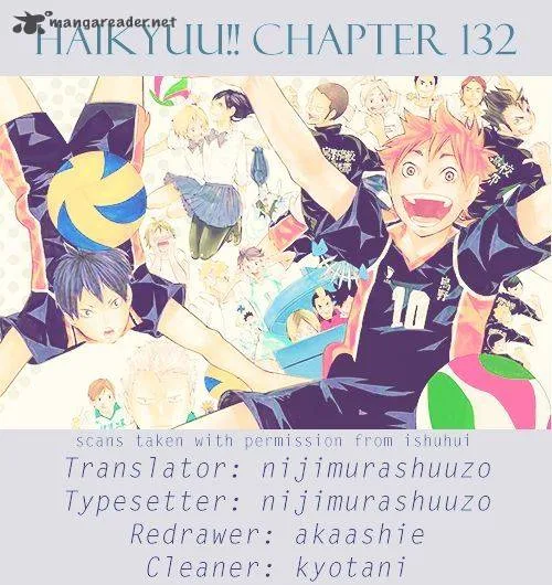 Haikyu!! Chapter 132 page 1