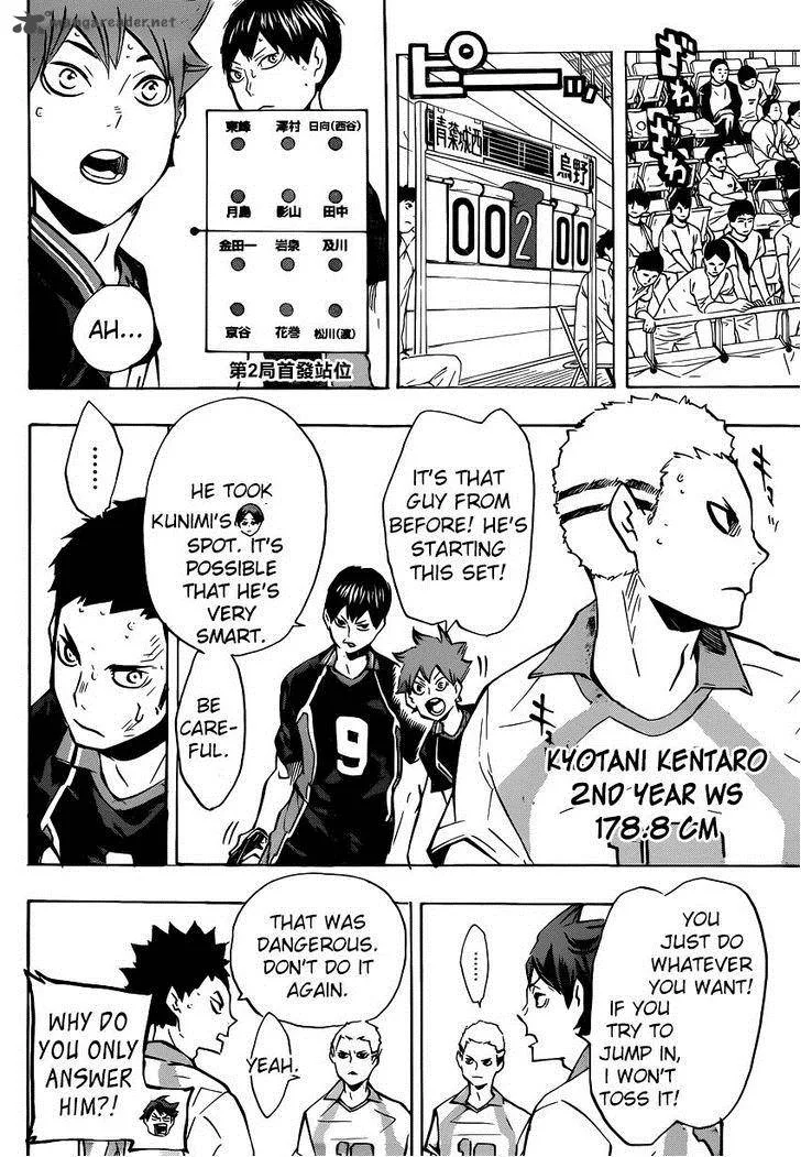 Haikyu!! Chapter 132 page 6